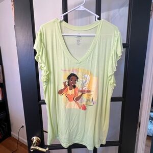 Disney Parks 2022 Epcot Food & Wine Festival Tiana Beignet Women’s T-shirt XL